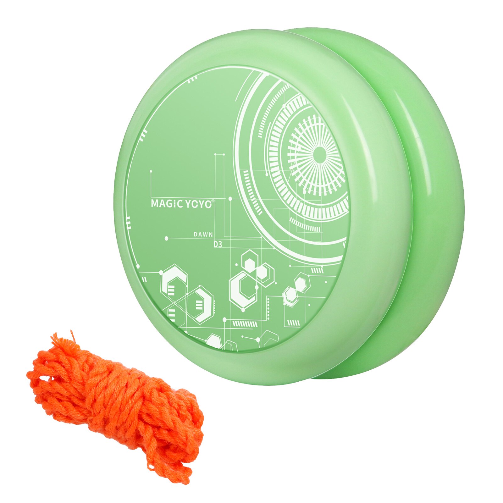 Yoyos for Kids Beginner Yoyo with Narrow Bearing Steel Axle ABS Body Looping Play Durable Not Easy To Be Scratched