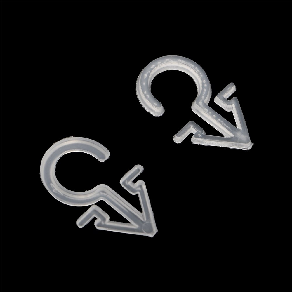 Plastic V-end Sock Hooks Hanger For Sock Stocking Underswear Towel Package And Display Small Hanging Bag Header