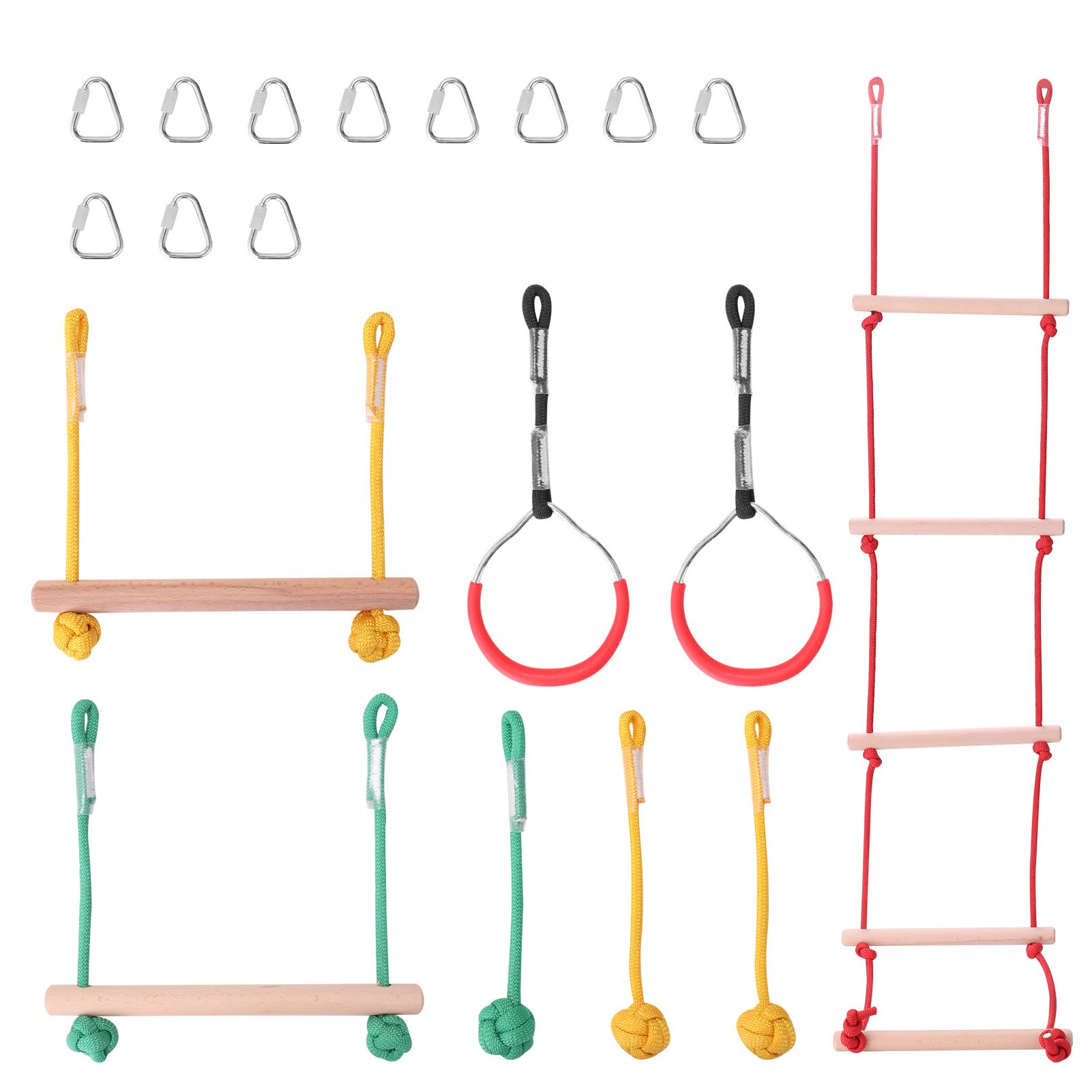 Outdoor Sport Balans Training Apparatuur Klimmen Touw Kinderen Klimmen Combinatie Sport Pak Met/Zonder Touw Ladder: with ladder