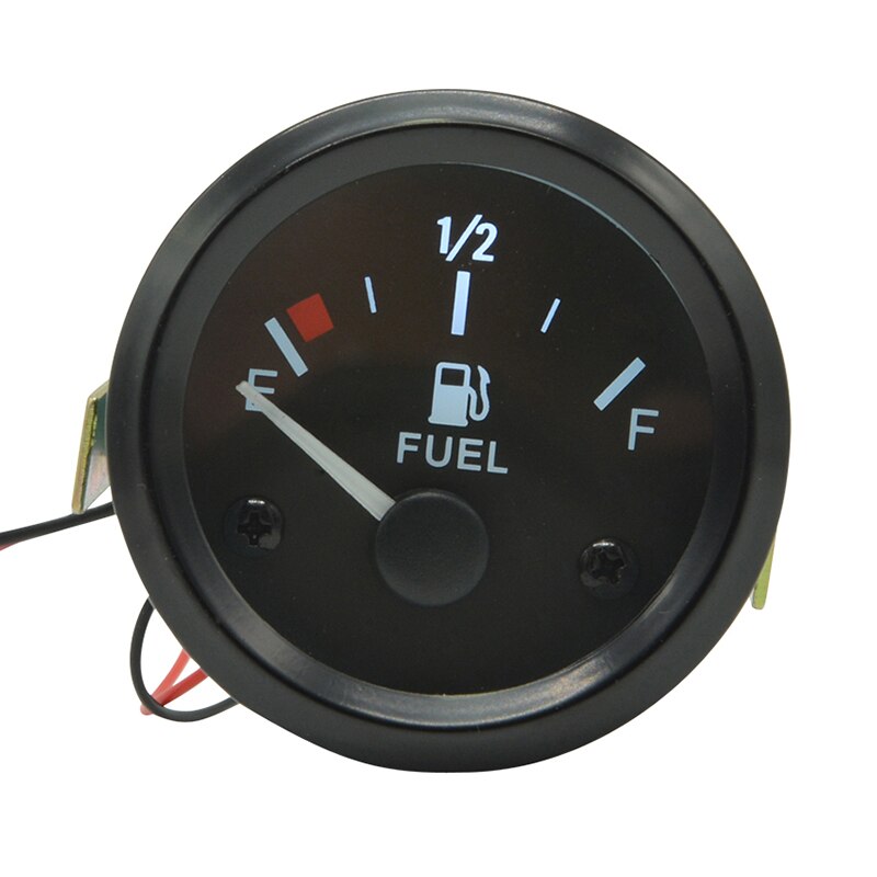 2 Cal 52mm automatyczny wskaźnik samochodu RPM Turbin zwiększyć temperatura oleju miernik napięcia obrotomierz powietrza paliwa radio miernik spalin: Fuel level Gauge
