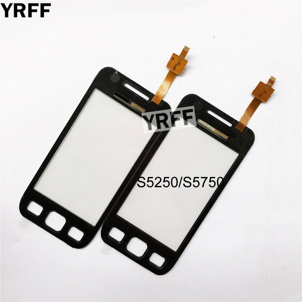 3.2'' For Samsung Galaxy Wave 525 S5250 S5750 S5750E Touch Screen Digitizer Touch Panel Front Glass Lens Sensor