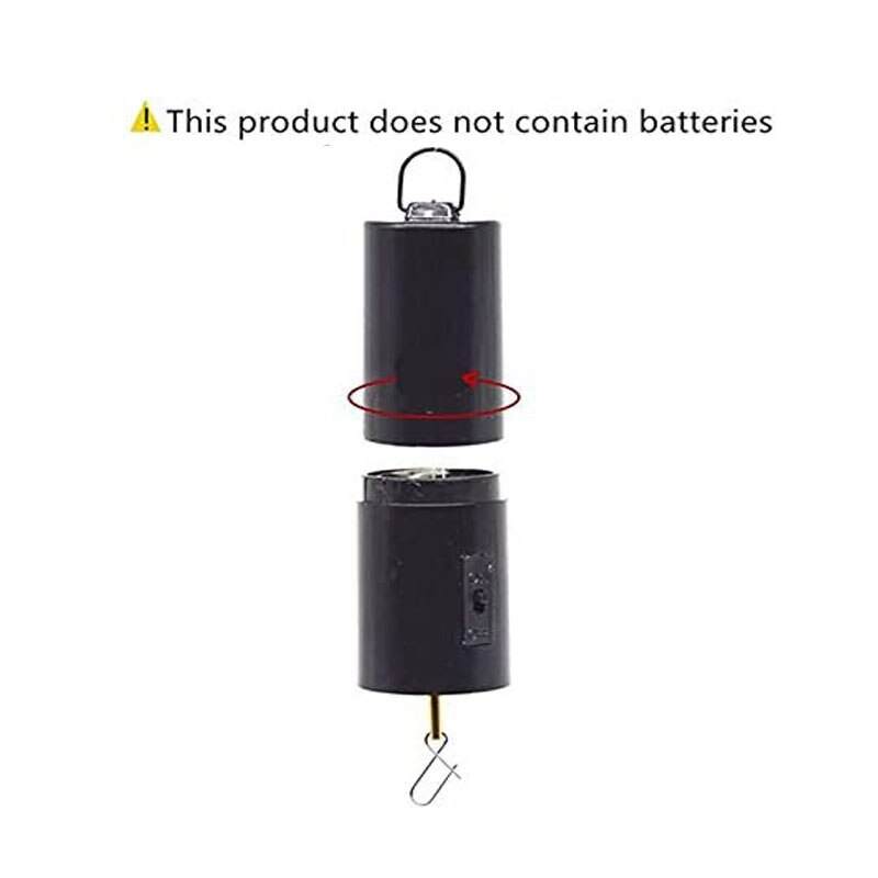2PCS Hanging Rotating Motor for Wind Spinner and Wind Chimes Mobile Battery Operated Garden Decor Accessory