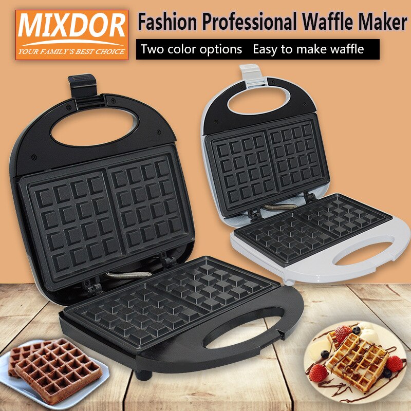 Sandwich Maker Small MX-802 Waffle Maker Multifunctional Household Breakfast Maker Automatic Temperature Control ZG