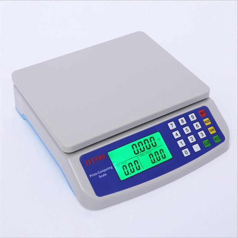 30kg/1g elektronista lcd -keittiövaa'an tarkkuuden ruoka -ruokavalion vaakaa mittaustyökalu digitaalinen vaaka punnitusvaaka myymälän kotiin