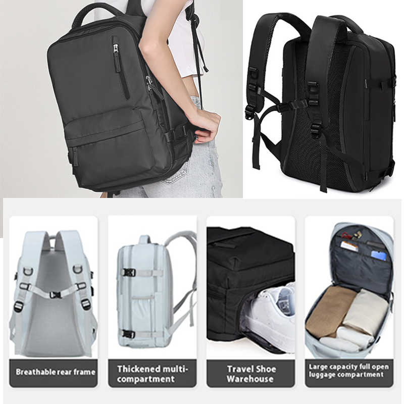 Laptop Bag Travel Backpack for Women Large Capacity Easyjet Carry-Ons 45x36x20 Backpack Ryanair 40x20x25, Men's Cabin Backpack