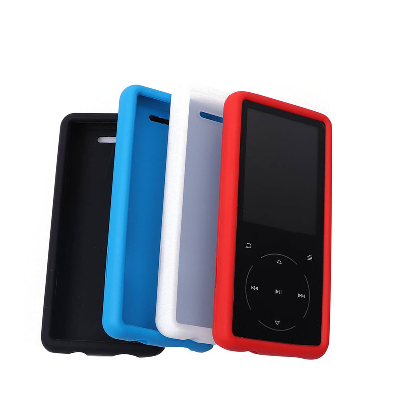Zachte Siliconen Beschermhoes Voor Soulcker D16 MP3 Speler Anti-Kras Gehard Film Achterkant Schokbestendige Husing Shell Case