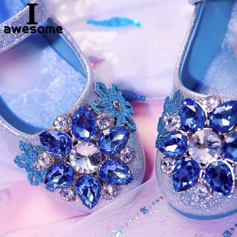 Shiny Rhinestone Schoen Bloem Bridal Wedding Party Schoenen Accessoires Voor Hoge Hakken Sandalen Laarzen Slippers Handleiding Decoraties