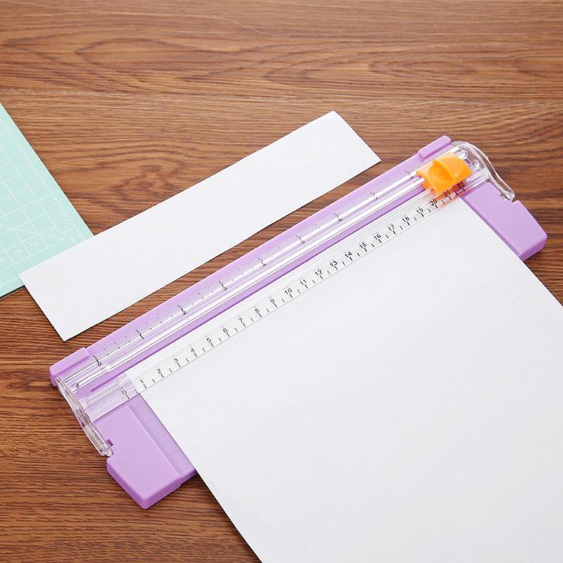 Recortador de papel portátil Mini A5, recortador de fotos de papel de precisión para bricolaje, papeles de Scrapbooking, cortador de fotos, herramientas de esterilla de corte