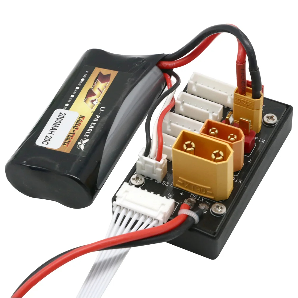 Xt30 Xt60 Xt90 Jst T Connector Lipo Acculader Board 2-6S Opladen Board Voor Imax B6 B6ac Idst Q6 Lite Balanslader
