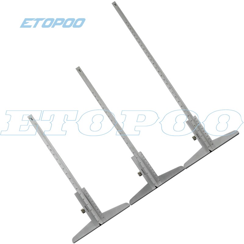 0-150/200/300mm 0.02mm Depth vernier caliper Depth Gauge with boxfull metal / steel Micrometer Metric Gauge Measuring Tools