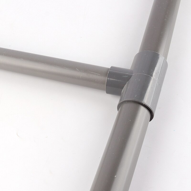 1-2pcs 20mm-110mm Outer-Dia 48-50cm Length Grey PVC Pipe Agriculture Drainage Home Garden Irrigation Tube Fish Tank Water Pipe