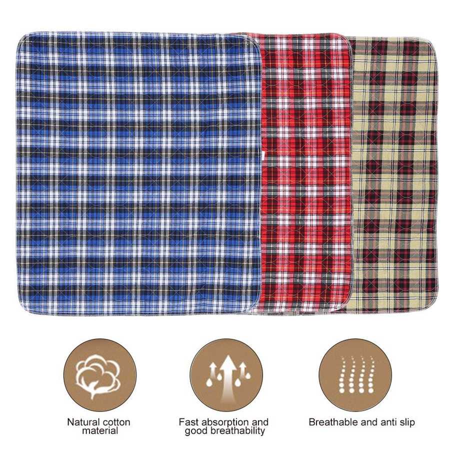 80*90cm Resuable Adult Insert Liners Washable Thickening Elder Cloth Cotton Nappy Diaper Reusable Cloth Diaper Adult Diaper