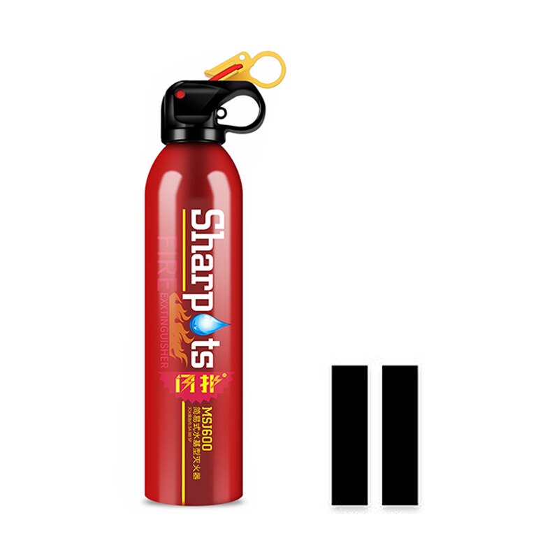 Mini extincteur portatif de voiture de 550G avec la ceinture magique en Nylon de bande 13B: Red