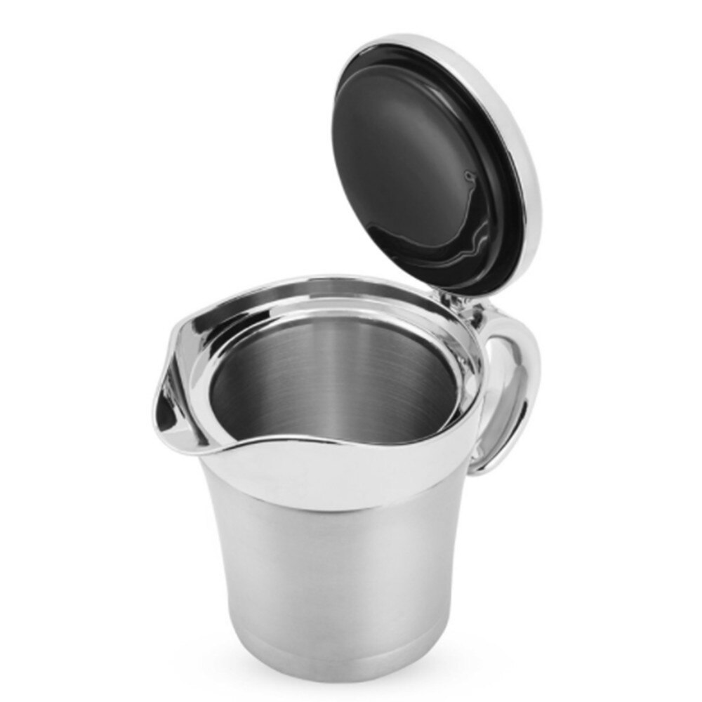 Dubbele Isolatie Saus Fles Brede Mond Rvs Saus Kan Kruiden Pot Sapkop Steak Saus Cup Keuken Accessoires