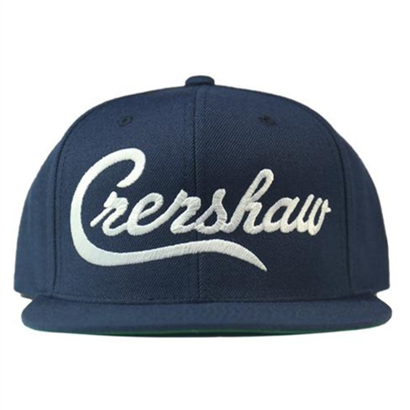 Mærke bomuld nipsey hussle cap crenshaw snapback hat baseball kasket til mænd og kvinder hip hop bomuldshue