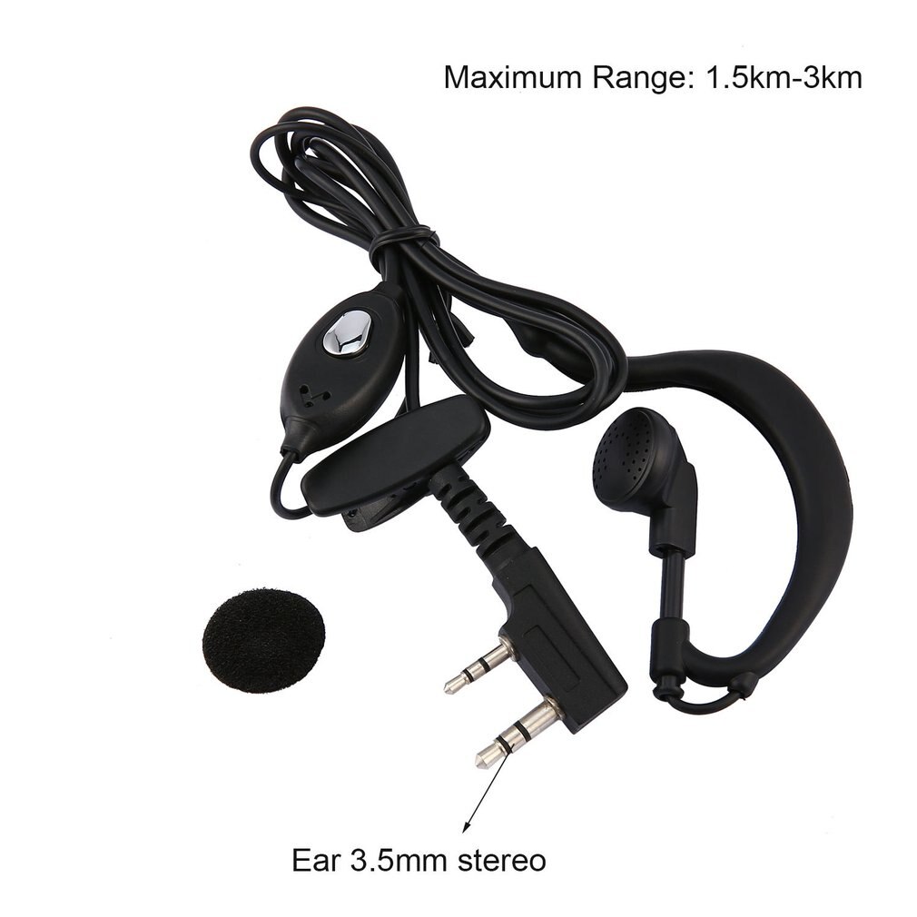 Ensemble casque d'origine pour Baofeng UV 5r écouteur Radio talkie-walkie casque micro Microphone 888S uv5r UV 5RA UV 5RE UV82