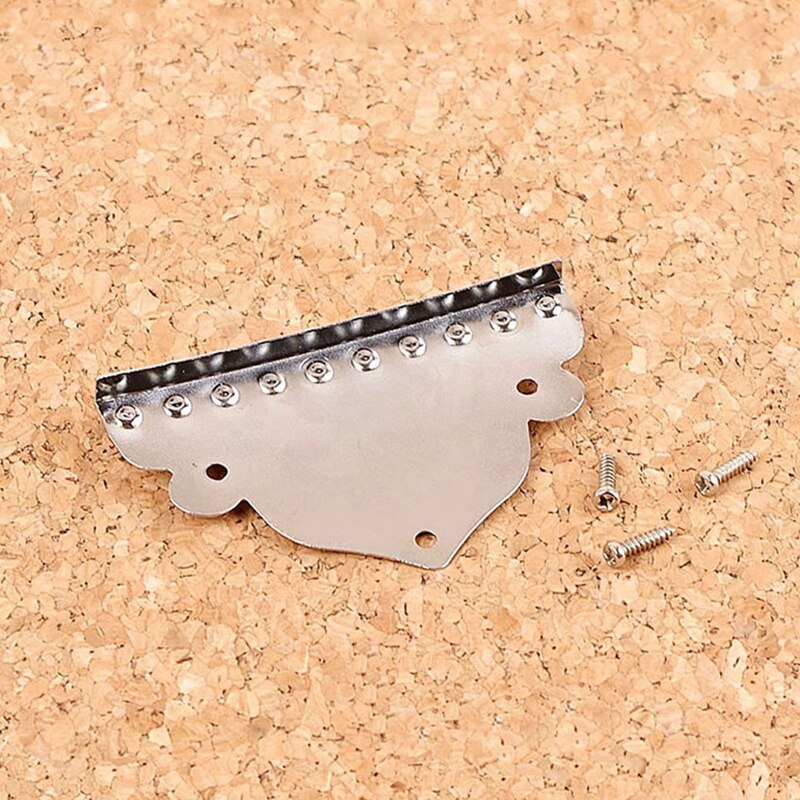 10 String Mandolin Tailpiece with Screws for Guitar Maker or Mandolin Replacement Accessories