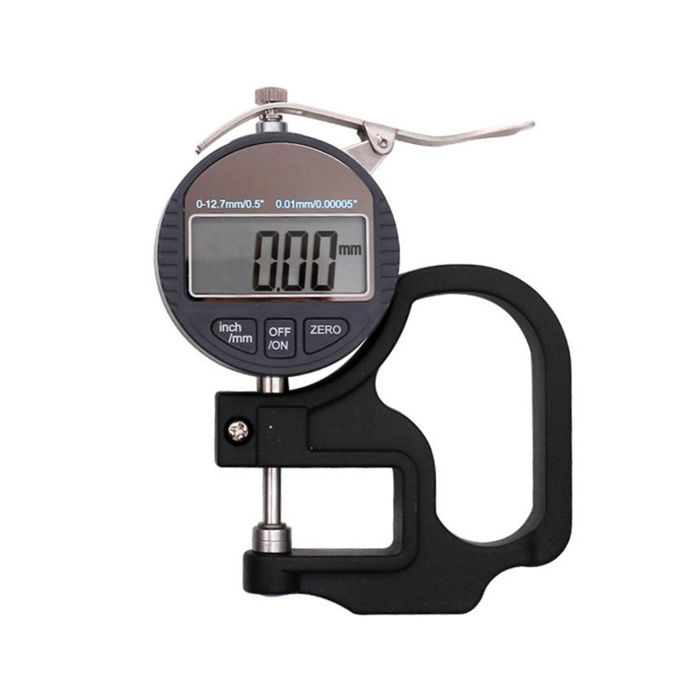 Portable Digital Thickness Gauge 0.01/0.001mm Range Electronic Micrometer inch/Metric Electronic Percentage Thickness Meter