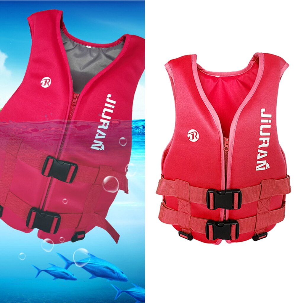 Deluxe Reddingsvest Ademend Zwemmen Zeilen Zwemvest Zwemvest Float Apparaat: Red