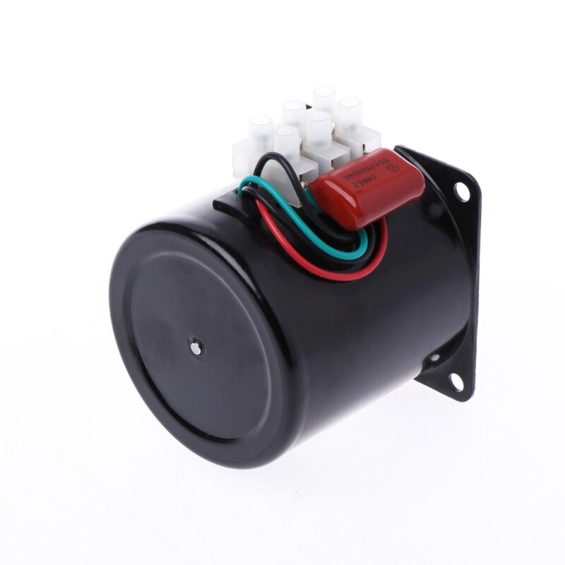 220V AC volteador de huevos Motor incubadora Reversible componentes de engranajes 2.5r/min C90D