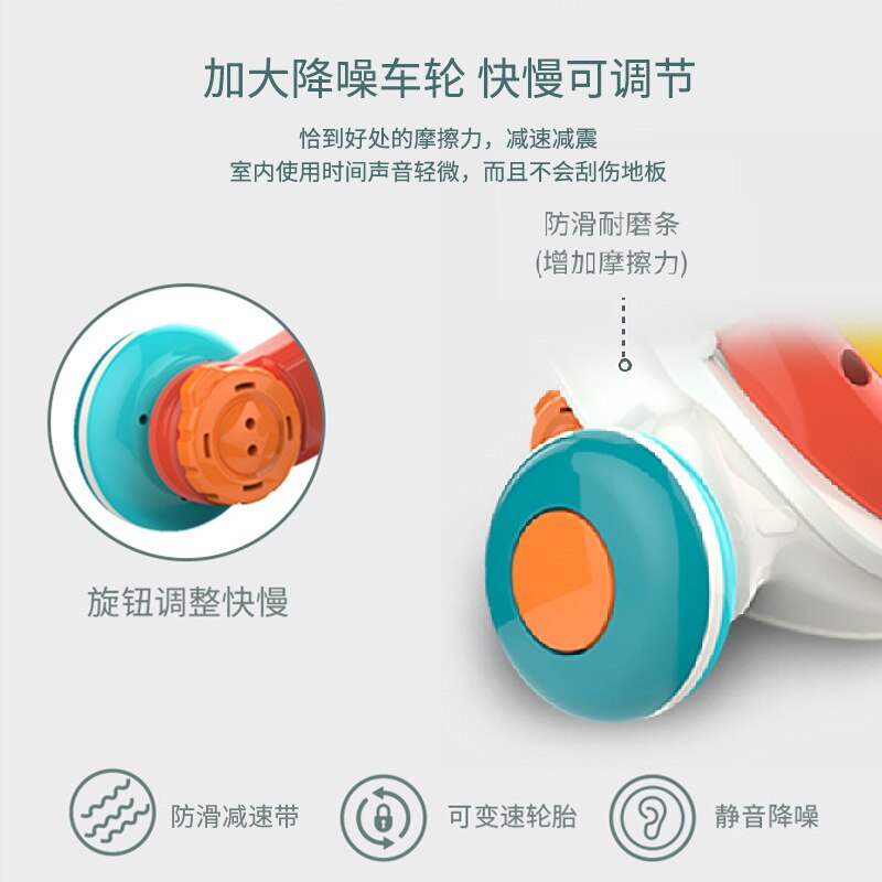 Carrito de ayuda para aprender a caminar para niños y niñas, juguete multifunción para aprender a caminar, juguete para niños pequeños