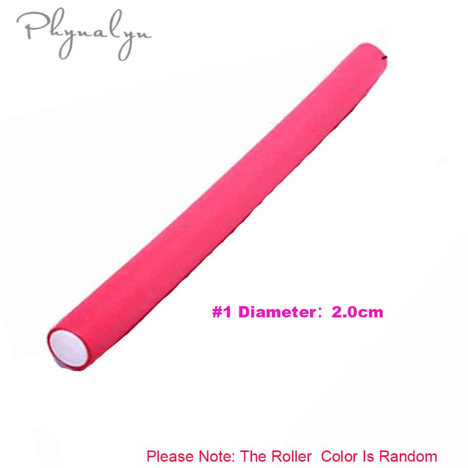 Hair Rollers Sponge Hair Curling 10pcs Soft Curl Hair Bendy Roller DIY Styling Hair Rollers Tool Curler Maker: diameter 2.0cm