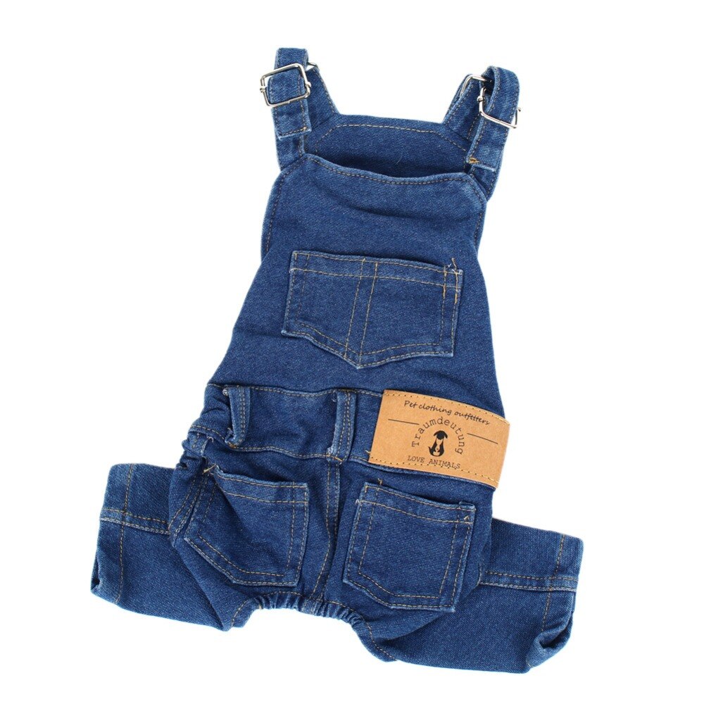 Small Cats Clothes Jeans Costume Kitten Clothes outfit For Pet Clothes Dogs Cat Clothing katten kleding chien vetement