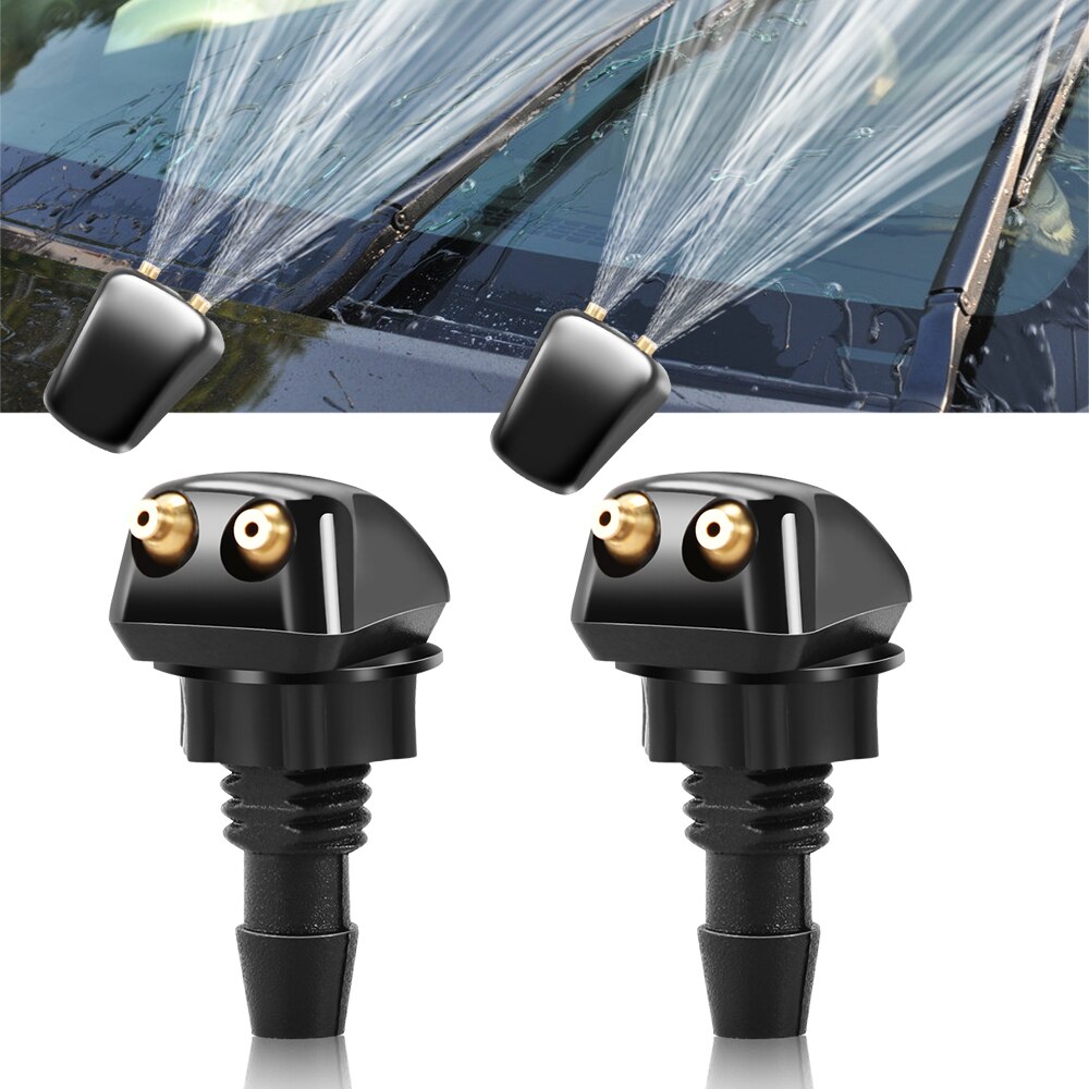 2X Auto Frontscheibe Unterlegscheibe Jet Wischer Düse für Opel Astra j Insignien Astra g Corsa Zafira b Mokka Vivaro meriva