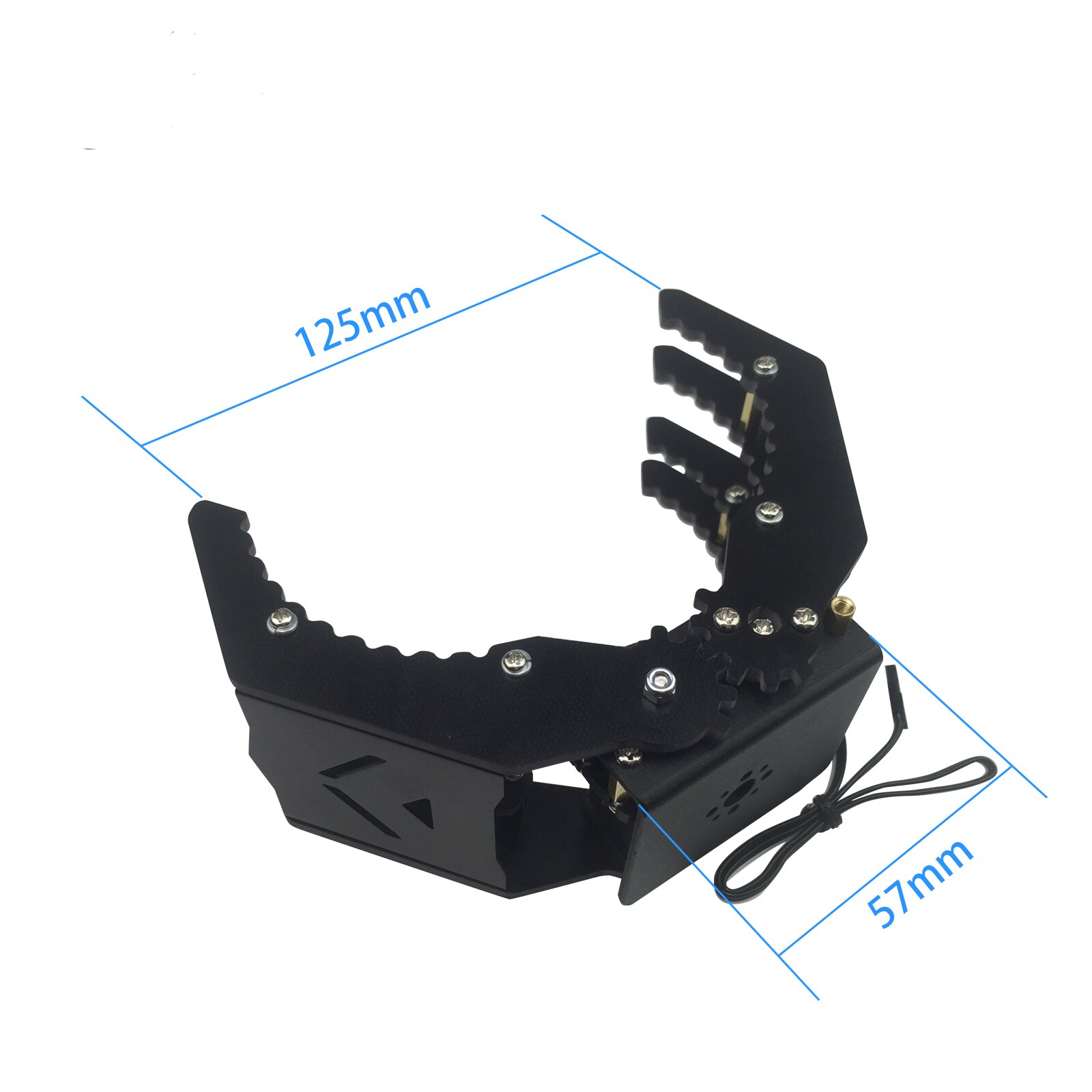 Geschikt Voor Arduino Manipulator Grijpen Robot Metalen Arm Kit Servo Drive Grijpen Klauw Grijper