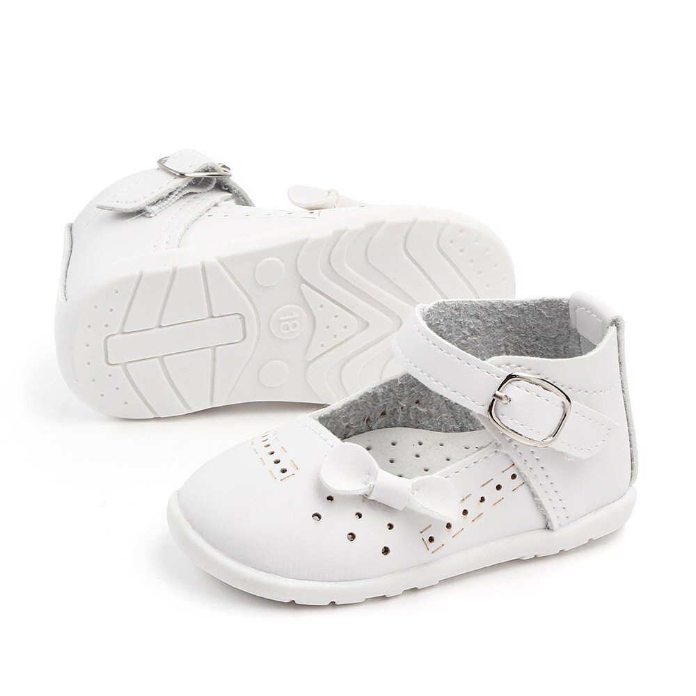 Baby Meisjes Pu Lederen Schoenen Baby Schoenen Baby Meisjes Peuter Schoenen Prinses Schoen Pasgeboren Baby Antislip zachte Zool Schoen