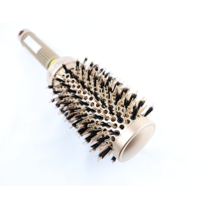 4 Maten Professionele Salon Styling Tools Ronde Haar Kam Kappers Curling Borstels Kam Keramische Ijzer Vat Kam 20 #826