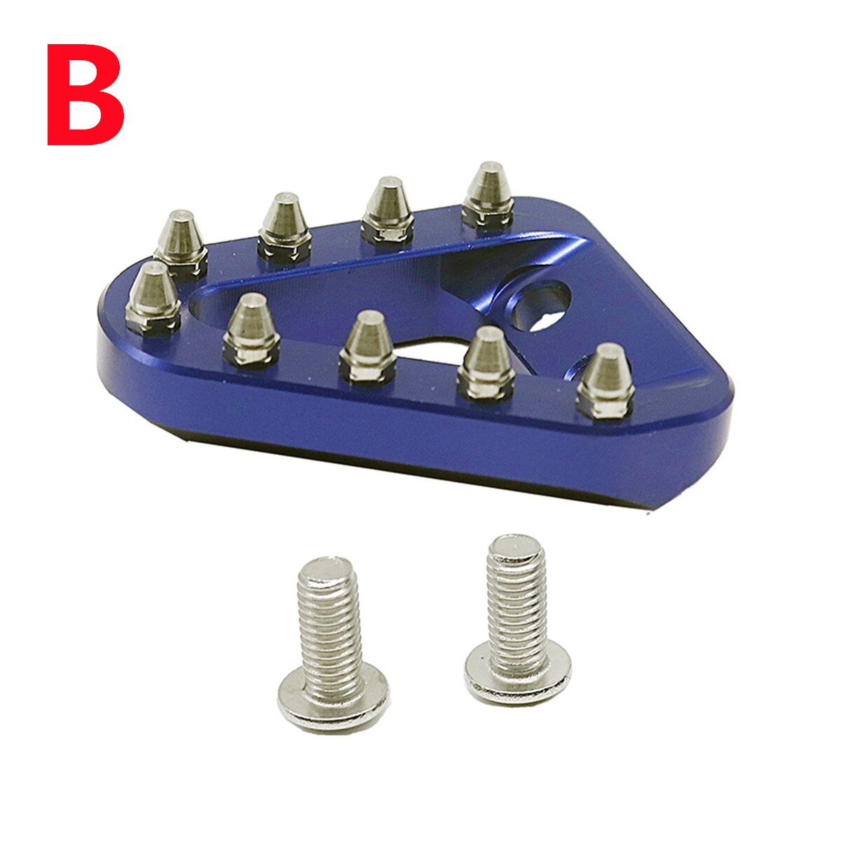 Achterrem Pedaal Stap Tip Plaat Voor Ktm Sx Sxf Exc Excf Xcw Xcfw Xc Xcf Voor Husqvarna 125 150 250 350 450: StyleB  Blue