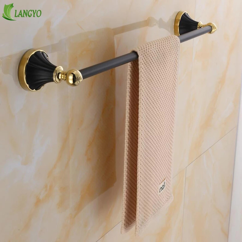 JOMOLA Zuignap Badkamer Handdoekhouder voor Douche Zonder te Boren Rvs Zuig Handdoekringen Zwart Vacuüm Ronde Handdoekrails Aanrecht Handdoek Hanger voor Keuken Wandhouder