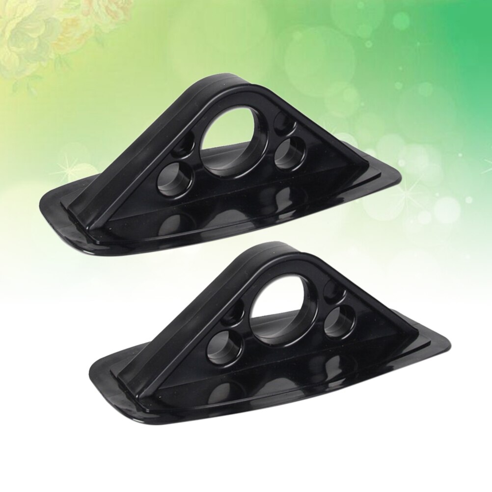2 Pcs PVC Paddle Bracket Paddle Fixed Frame Awning Sun Shade Mount Bases Kayaking Accessories for Speedboat Inflatable Boat: Default Title