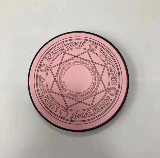 Chtun light-emitting wireless charging magic array wireless charging magic array wireless charger fast charging light: pink