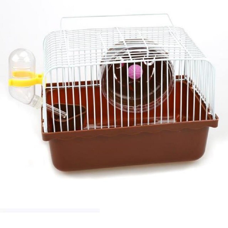 View of Hamster Cage Portable Nest Villa Cheap House Mouse... – Grandado