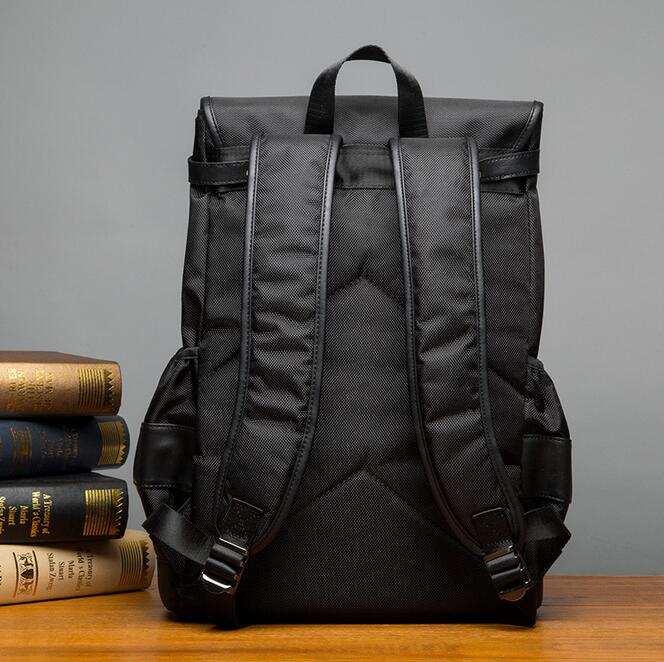 070217 men high capacity school student book backpack double shoulder bag