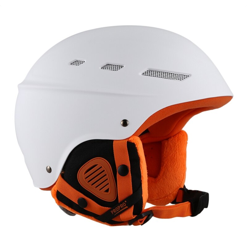 Casque de Ski produo blanc M ultraléger intégralement moulé adulte casque hommes femmes Snowboard Monoboard planche à roulettes neige Skatie Ne