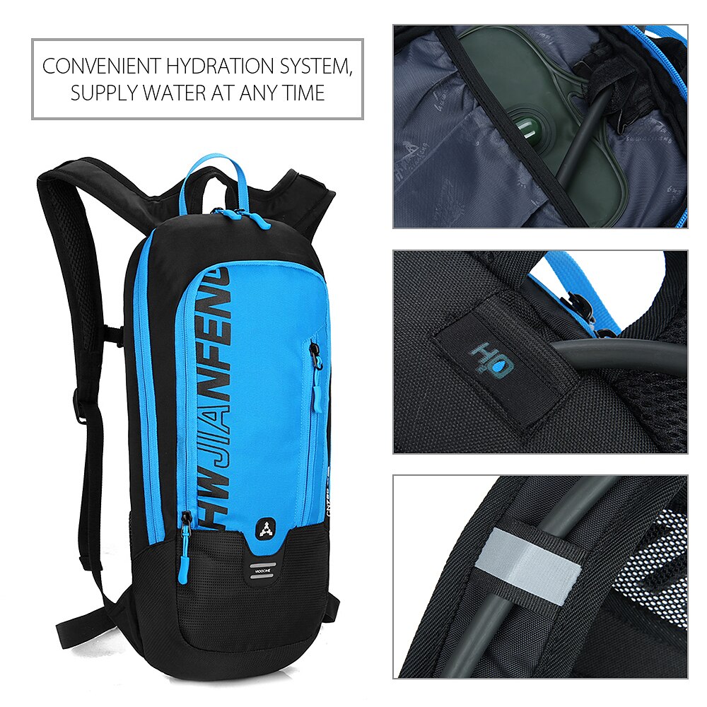 8L Waterdichte Fietsen Rugzak Mannen Vrouwen Mtb Fiets Water Rugzak Regendicht Fiets Running Wandelen Camping Rugzak