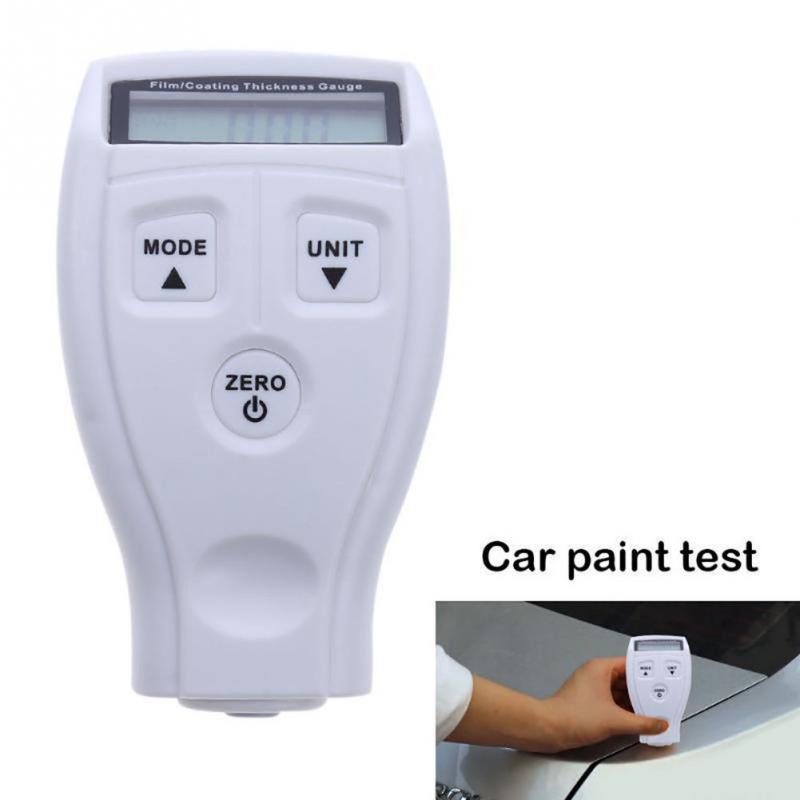 Portable Thickness Gauge Mini Paint Film Digital Tester Measure Coating Meter