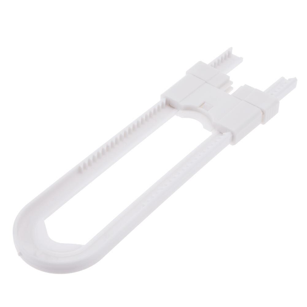 1Pc Baby Veiligheid Slot U Shape Kids Baby Kabinet Sloten Kinderen Bescherming Kabinet Beveiliging Deur Vergrendeling Abs Plastic Non giftig