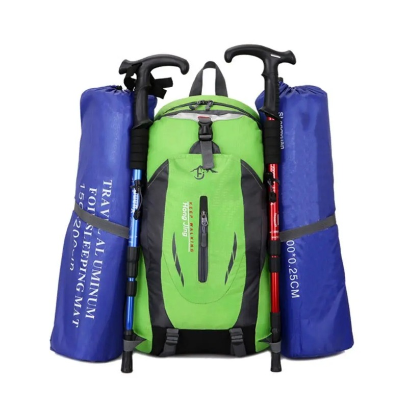 Durable Camping Backpack 40L Large Capacity Travel Rucksack Nylon Waterproof Outdoor Bags Hiking Travel Bag