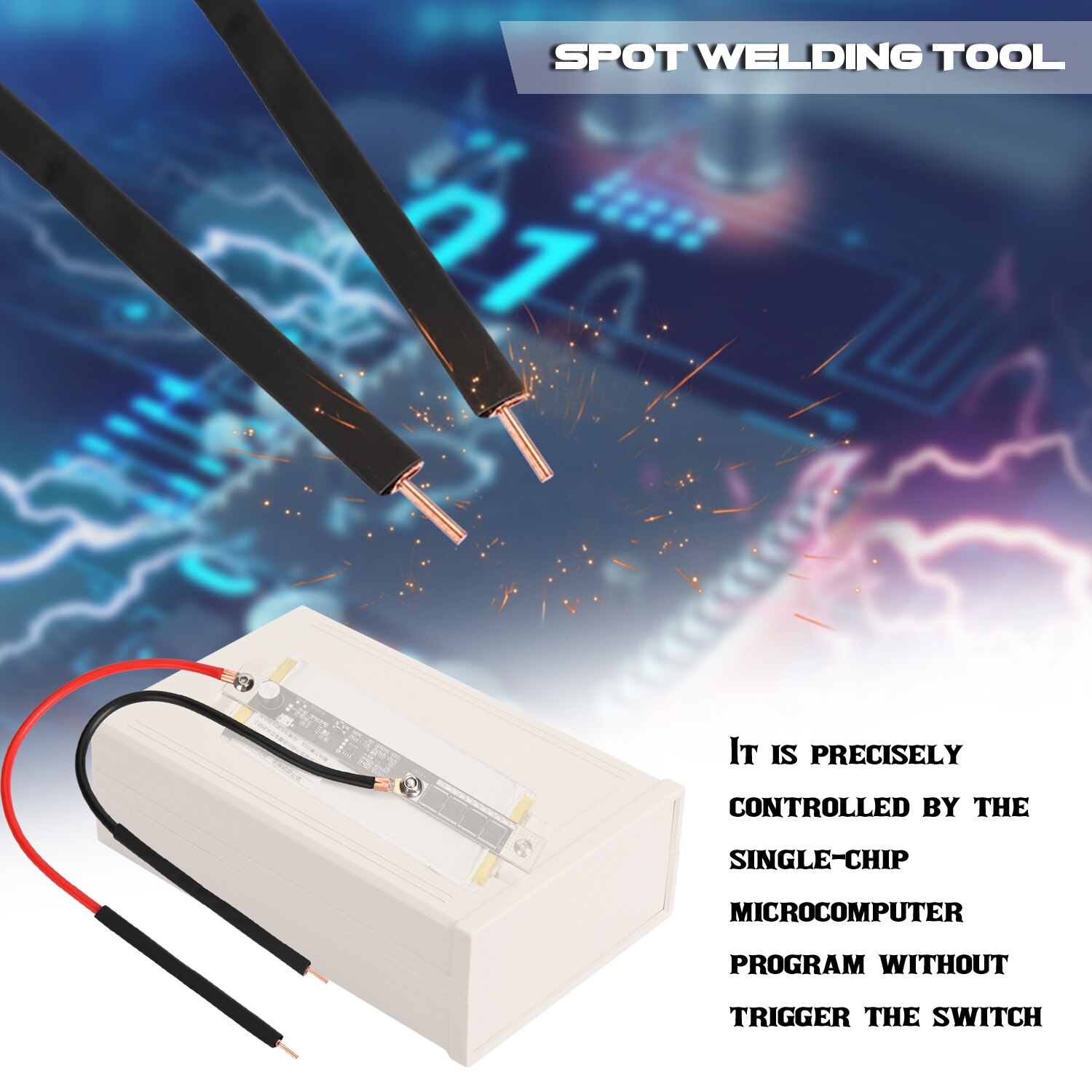 Handheld Diy Spot Lassen Tool Mini Size Lithium Batterij Lasmachine Voor 18650 Batterij