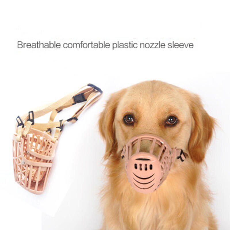 Hund plast gjerde snute anti bite bjeffing tygge munn masker myk kurv liten middels stor kjæledyr forsyninger