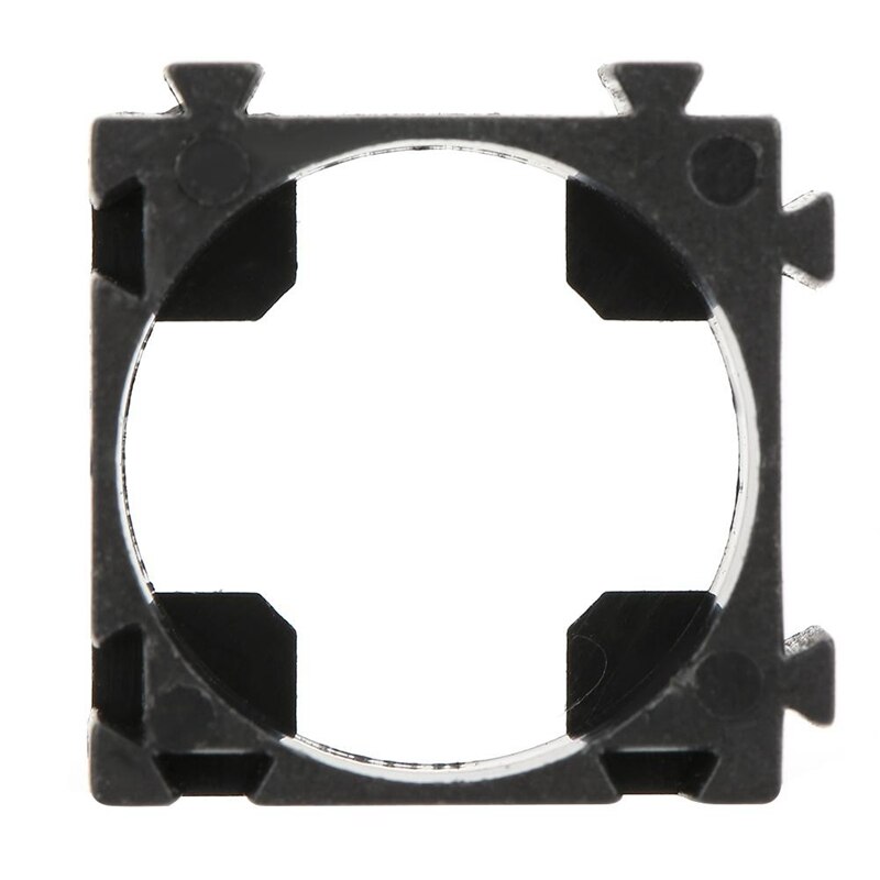 200 Supports De Batterie Li-ion Cylindriques En Plastique - Diamètre Trou 18,4mm, Pour Assemblage DIY