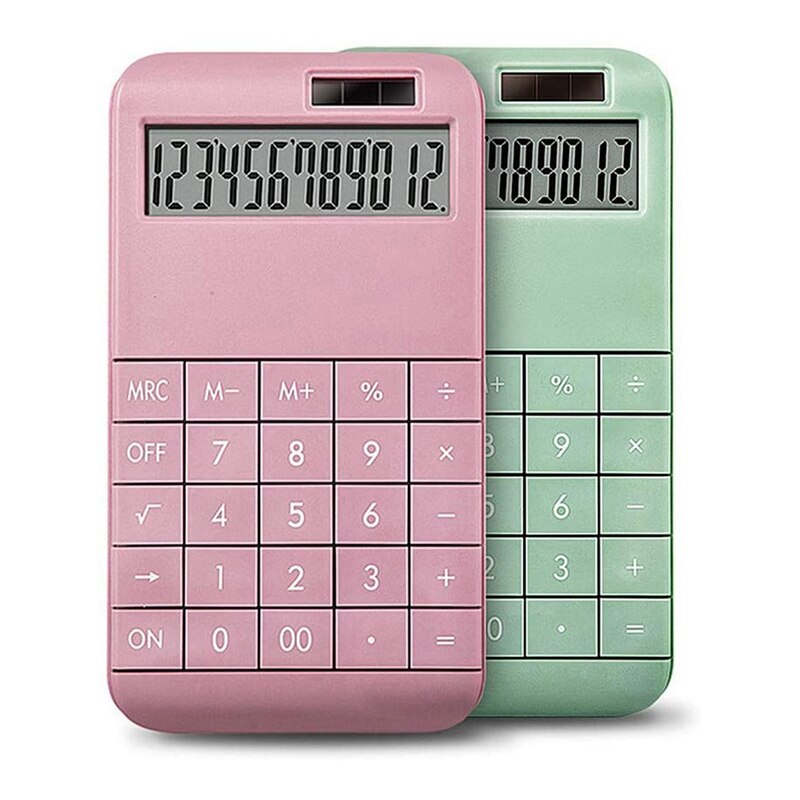 calculator-slim-dual-powered-desktop-calculator-solar-power