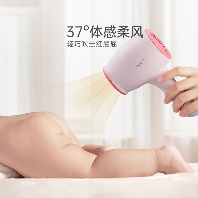 Baby Föhn Draagbare Mini Leuke Opvouwbare Home Reizen Student Lage Straling Ion Low Noise Haarverzorging Tool Veilig reizen Babycare