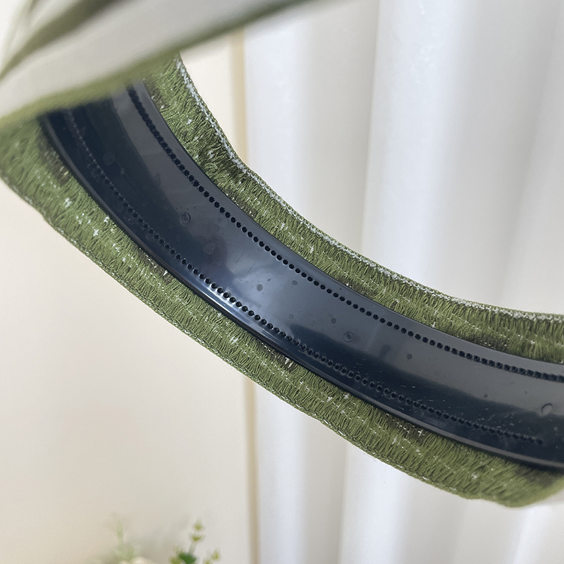 Nuovo stile bohéaspetto ricamo fascia etnica a tesa larga cerchio per capelli foglia fiore modello accessori per capelli copricapo