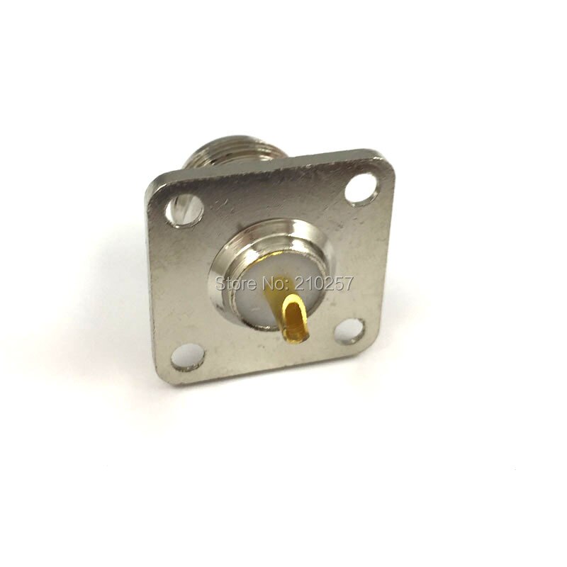 2pcs N Female Jack Panel Mount Chassis PCB RF Connector Plug Adaptor