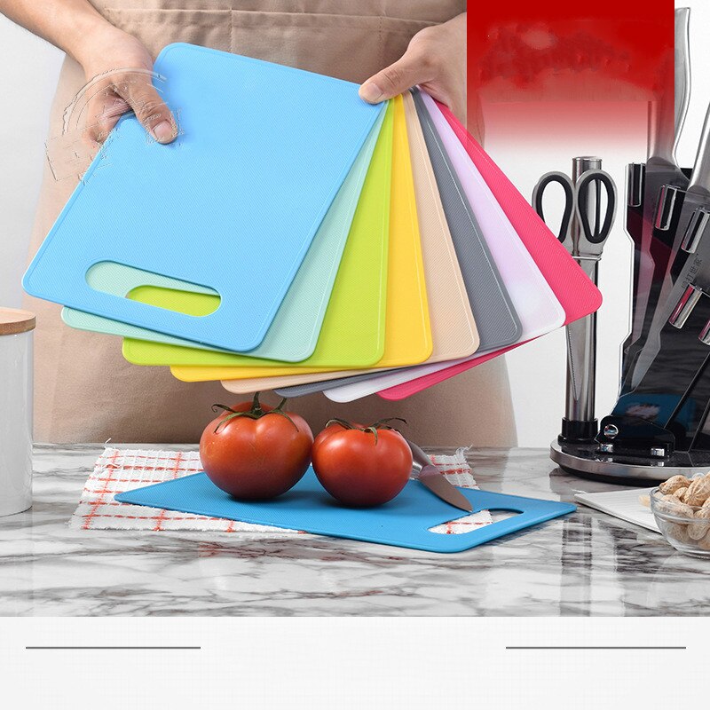 Keuken Plastic Snijplank Groente Fruit Brood Snijplank Outdoor Camping Voedsel Snijplank Antislip Hakken Boardrd